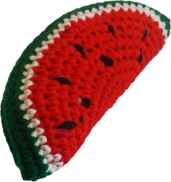 Crochet Fruit - Watermeloen - 3-12 jaar