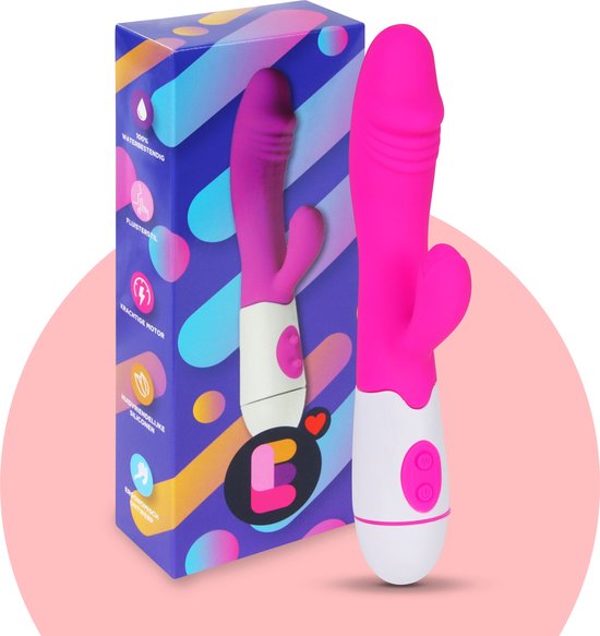 EZlove Tarzan Vibrators - Clitoris, vagina en G-spot stimulator - Roze