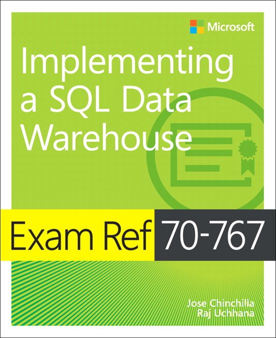Exam Ref 70767 Implementing a SQL Data Warehouse - cover