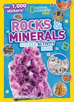 Rocks and Minerals Sticker Activity Book Over 1,000 stickers Stickers Books