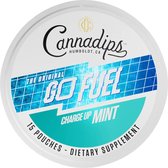 Cannadips CBG pouches Go Fuel Mint 10 mg 15 stuks
