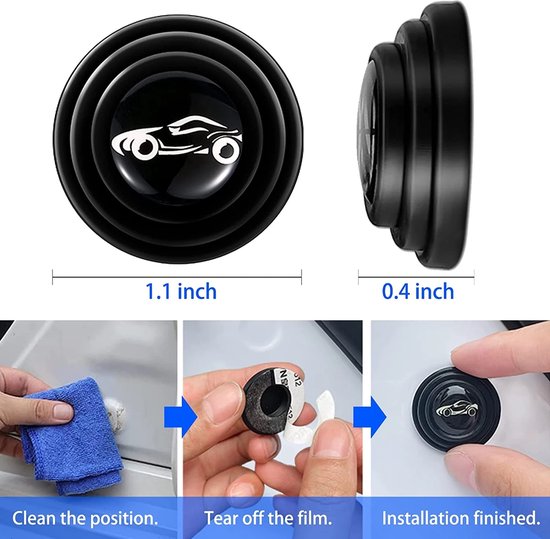 Auto Deurdemper | Siliconen Elastisch Demper Kussen Auto Deurdemper | Siliconen Elastisch Demper Kussen
