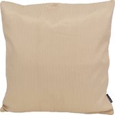 Sierkussen Nura Ivory / Gold | 45 x 45 cm | Polyester