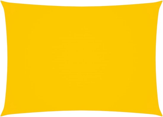 VDXL Zonnescherm rechthoekig 2x4 m oxford stof geel