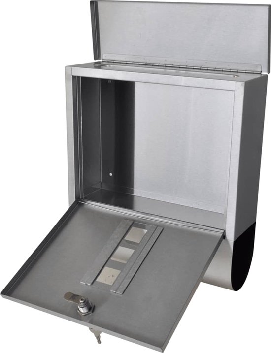 Vuilnisbak dubbel 2x25 L wit kopen