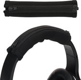 kwmobile cache serre-tête pour casque - Compatible avec Sony MDR-100ABN / WH900N / MDR-XB950/ MDR-1000X - Cache bandeau pour casque en néoprène - En noir