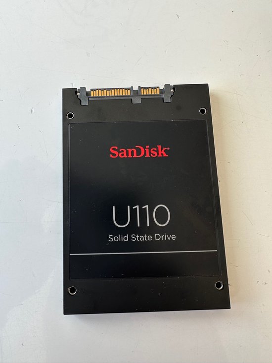 SSD 16GB SanDisk 2,5" (6.3cm) SATA 6.0Gbps U110 intern, bulk item | bol