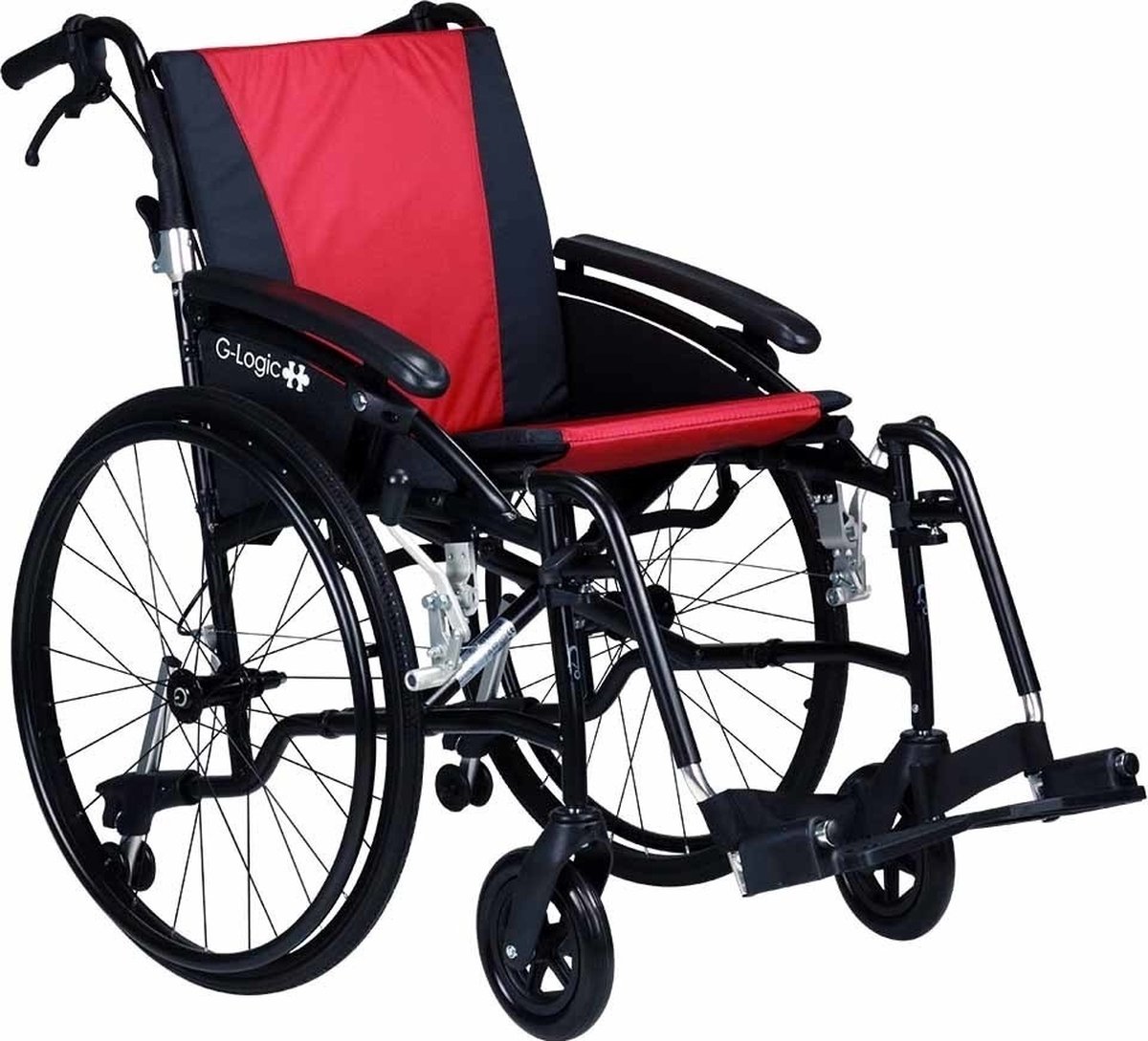 Goedkoopste Opvouwbare Lichtgewicht Rolstoel Excel G-Logic Zitbreedte 50 cm