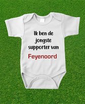 Mooi baby rompertje met uw club Feyenoord