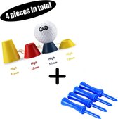 Golf Wintertees + 4 stuks Golftees 68mm - Golfset - Golfaccesoires - Golftrainingsmaterialen - Wintertee - Cadeau