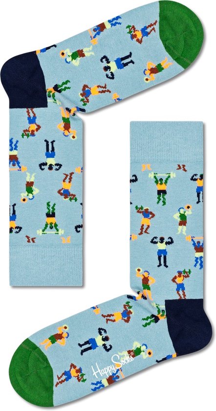 Happy Socks Work It Sock - unisex sokken - Unisex - Maat: 36-40