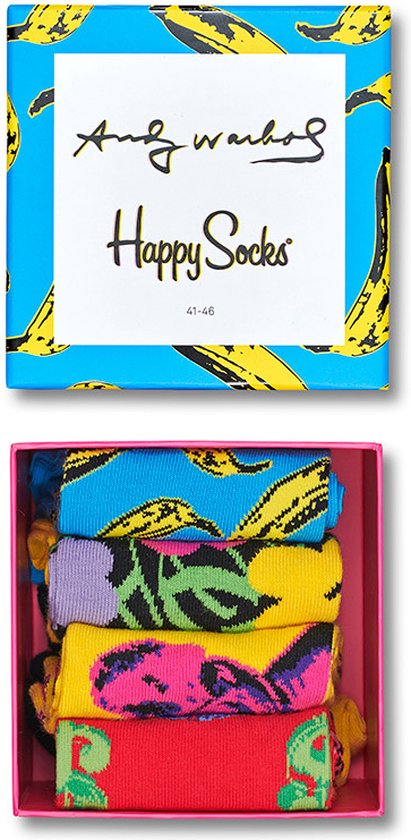 Coffret cadeau Happy Socks Andy Warhol Limited Edition – Taille 41-46