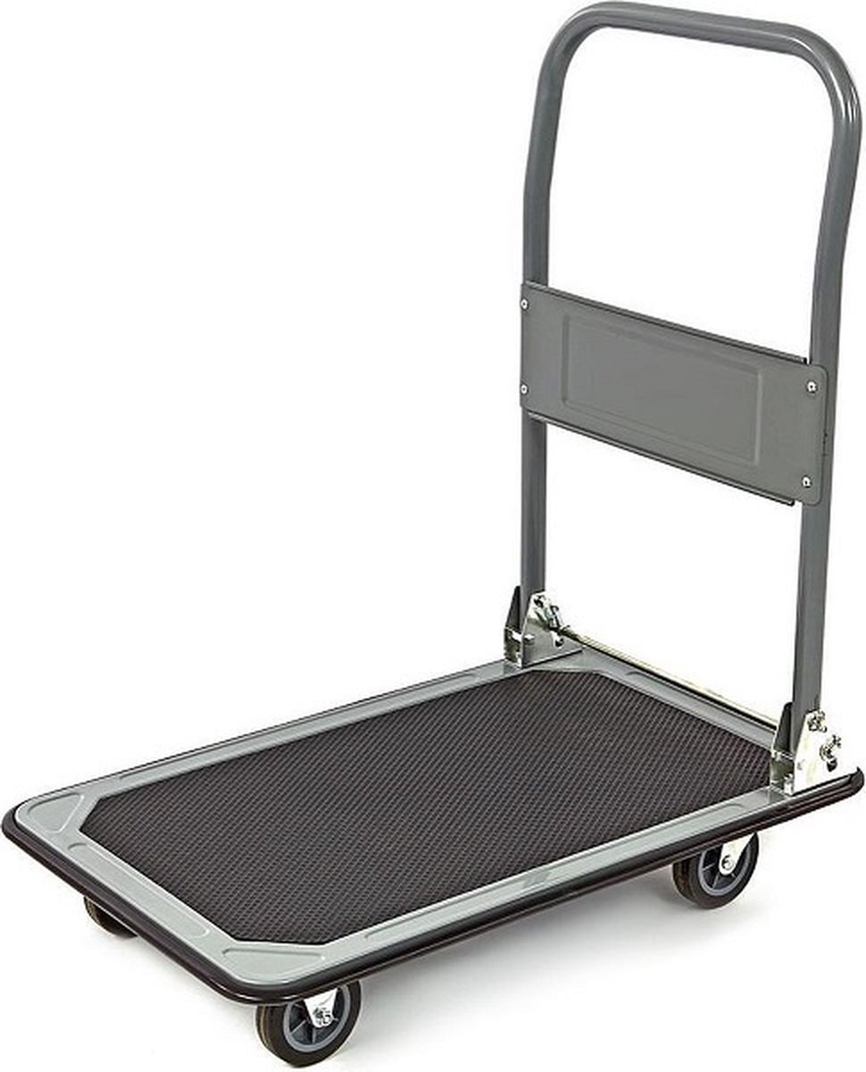 Plateauwagen met remmen