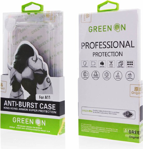 Gorilla - Coque téléphone - Anti Fissures - Galaxy A01