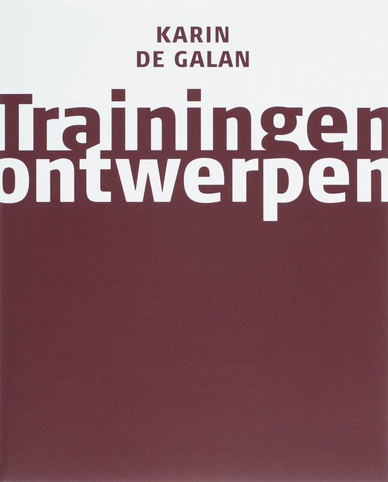 Trainingen Ontwerpen + Dvd - cover