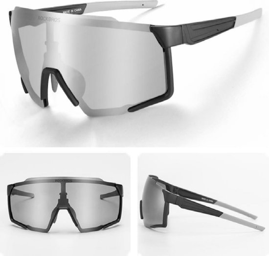 DUCO Pilotenbril voor heren, gepolariseerde zonnebril, metalen frame voor mannen en vrouwen, 100% UV-bescherming, 3025G, zilver