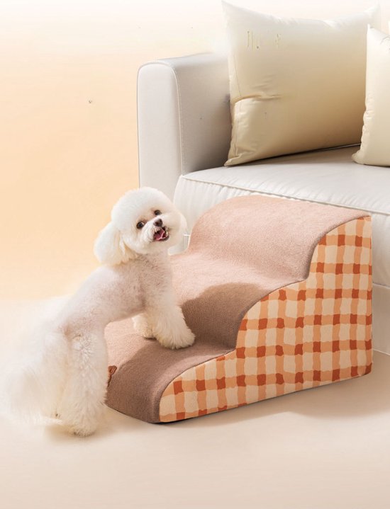 Trap opklapbaar beige (61X41X51 CM) beste prijzen & reviews