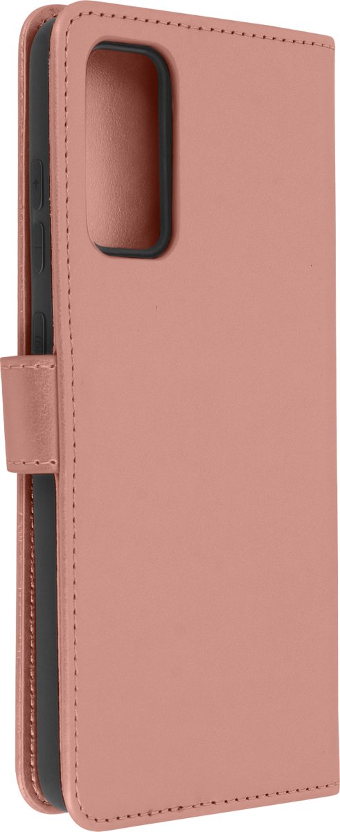 Geschikt voor Samsung S20 FE Wallet Video Stand Case Mandala-patroon Rose goud