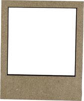 Sjablonen van polaroid lijsten - 13 stuks - 3mm mdf -Hoogte 10,7 cm - Breedte 8,8 cm