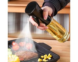 1 stuk Oil Spray Bottle Kitchen Cooking Olive Oil Dispenser Camping BBQ Baking Vinegar Soy Sauce Sprayer 300ML