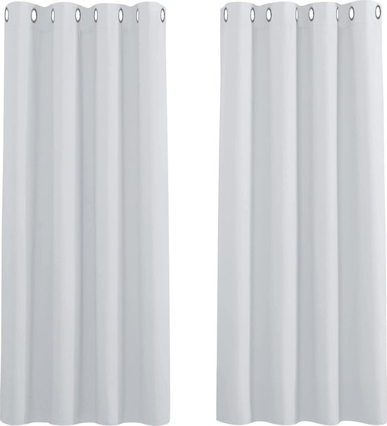 Verduisteringsgordijnen voor slaapkamer oogje blauw geel gordijnen voor ramen voor woonkamer kinderdagverblijf, modern elegant thermisch gordijn 60,9 x 140,98 cm