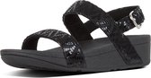 FitFlop Lottie Chevron sandalen zwart - Maat 38