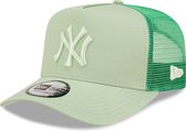 Casquette New Era Tonal Mesh Trucker NY Yankees vert fluo