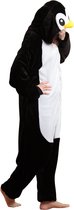 Pinguin Onesie Pak Kostuum Outfit Huispak Jumpsuit Verkleedpak - Verkleedkleding - Halloween & Carnaval - SnugSquad - Kinderen & Volwassenen - Unisex - Maat L voor Lichaamslengte (168 - 175 cm)