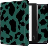 iMoshion Ereader Cover / Hoesje Geschikt voor Kobo Sage / Tolino Epos 3 - iMoshion Design Slim Hard Case Bookcase - Groen / Green Panther