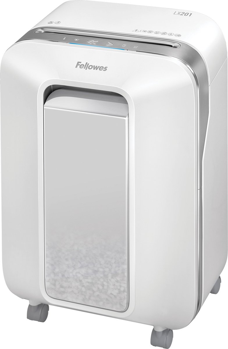 Fellowes powershred lx201 micro-cut papiervernietiger - wit