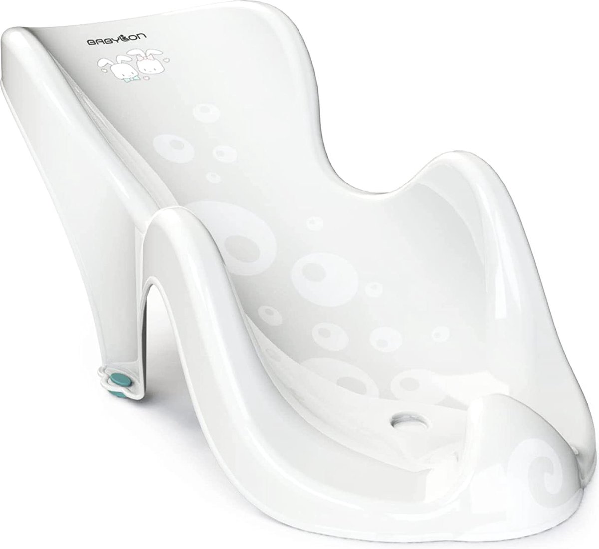 Siège de bain anatomique pour bébé Aqua Grand. Siège de bain bébé avec  ventouses