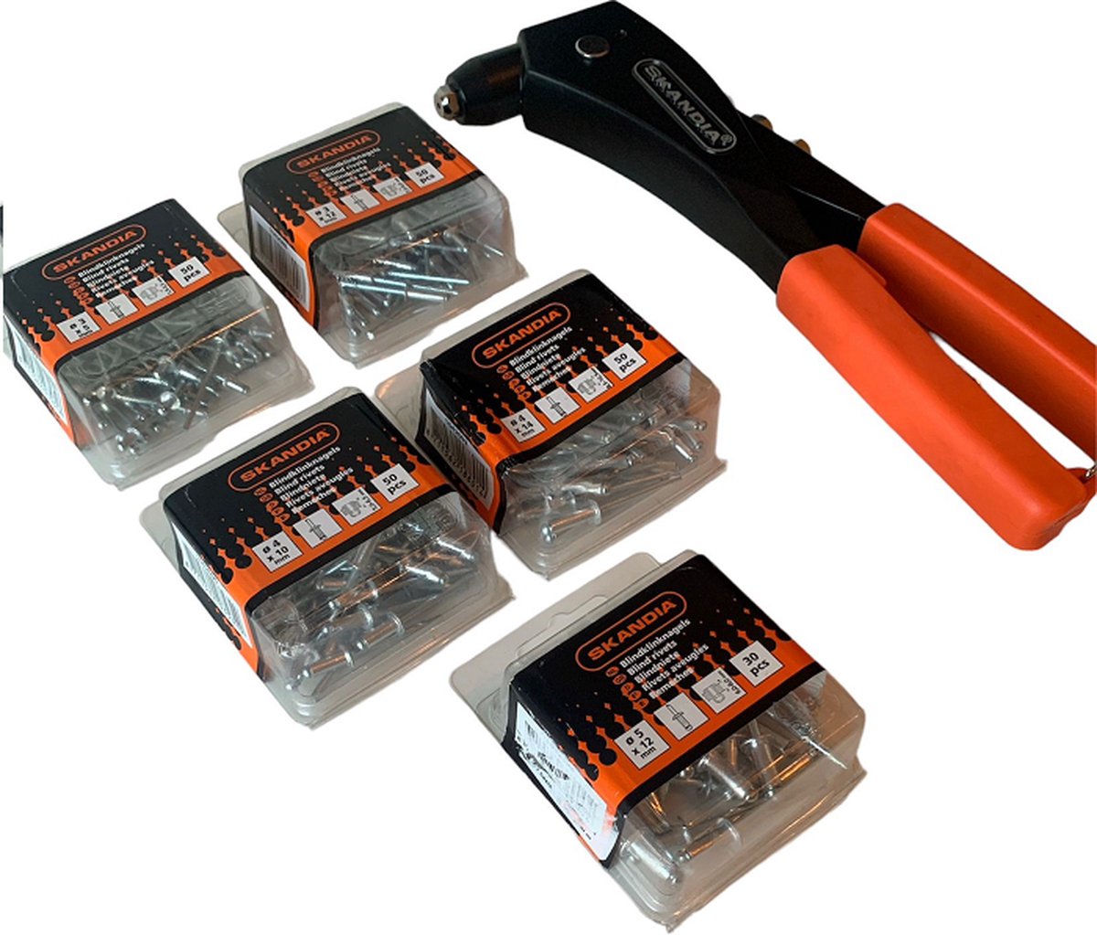 Pull-Link 03PLRK PLR Popnageltang in koffer met toebehoren
