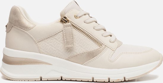 Tamaris Sneakers beige Synthetisch Dames Maat 41 bol