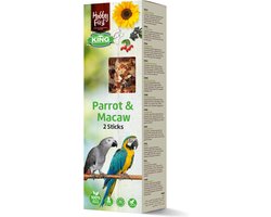 HobbyFirst King Sticks Papegaai & Ara's Fruit 180 gr
