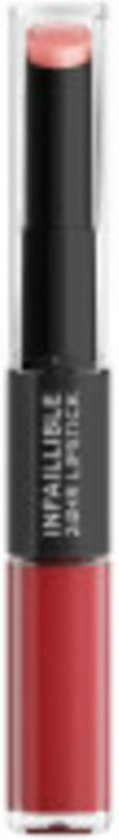 L'Oréal Paris Infaillible 24H Lipstick - Langhoudende 2-staps Lipstick met Vitamine E - 501 Timeless Red - Rood - 5.7ml