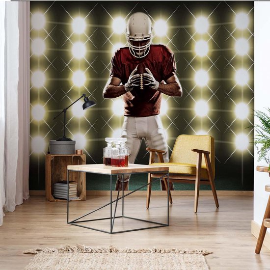 Papier peint Football américain | XXL - 312 cm x 219 cm | Polaire 130g / m2