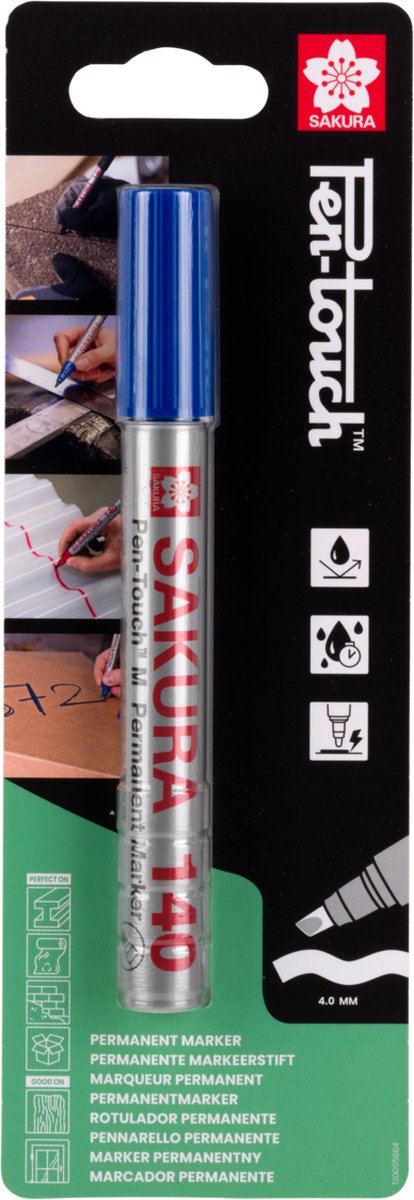 Sakura Pen-Touch Permanent Marker 140 Blauw