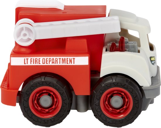 Dirt Diggers™ Minibrandweerwagen voor binnen of buiten, veelkleurige speelgoedvoertuigen voor onderweg voor kids van 2+ jaar