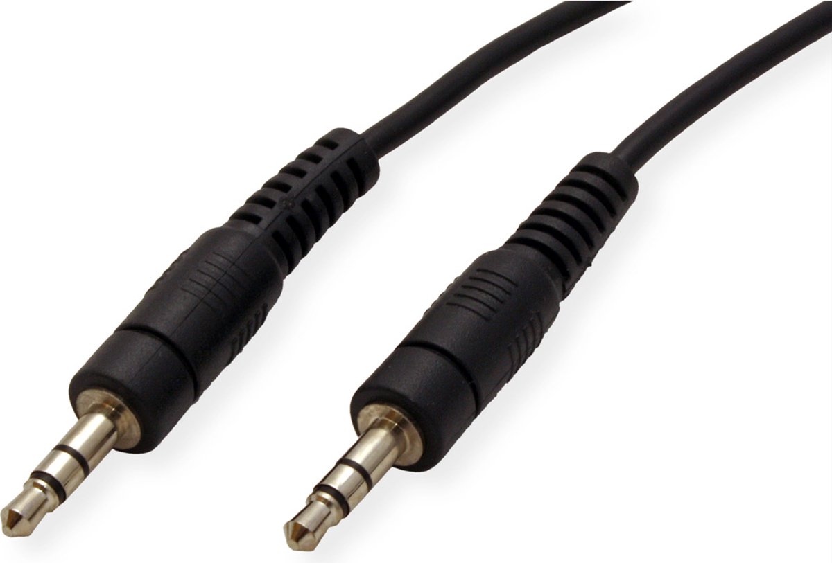ROLINE 3,5mm jack audiokabel M/M, 1 m