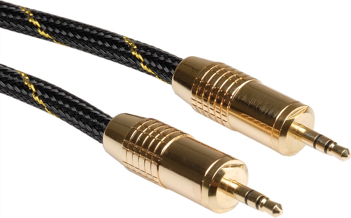 ROLINE GOLD audio kabel 3,5mm Male/Male, 5 m