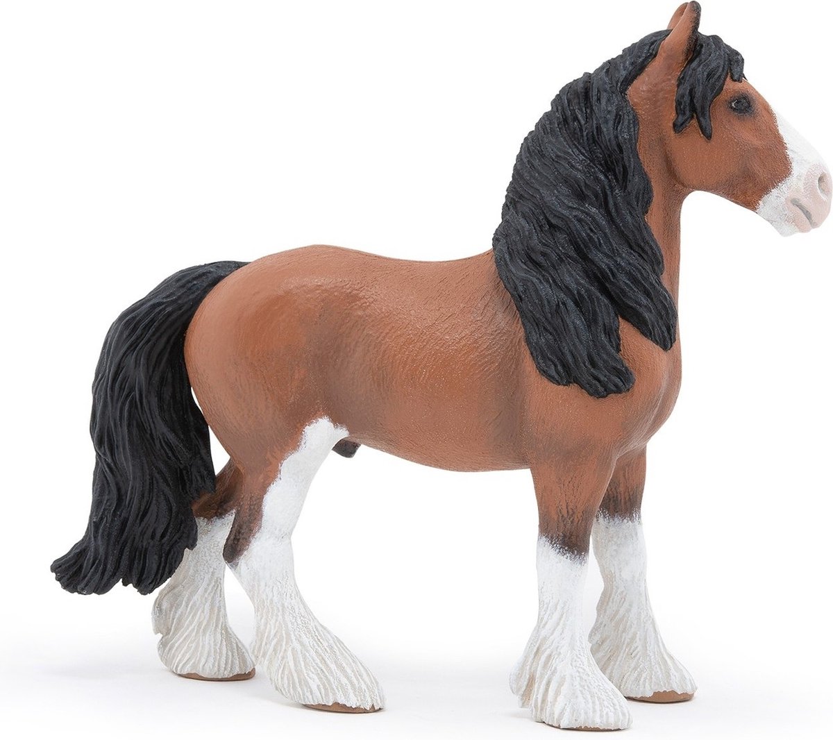 Speelfiguur - Paard - Clydesdale