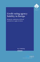 E.M. Meijers Instituut voor Rechtswetenschappelijk Onderzoek- Credit rating agency liability in Europe