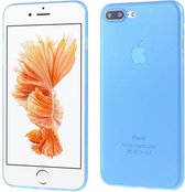 Ultradun Blauw iPhone 7 plus TPu hoesje