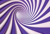 Fotobehang Abstract Swirl | DEUR - 211cm x 90cm | 130g/m2 Vlies