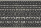 Fotobehang Vintage Pattern | DEUR - 211cm x 90cm | 130g/m2 Vlies
