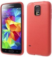 Samsung Galaxy S5 style tpu hoesje rood