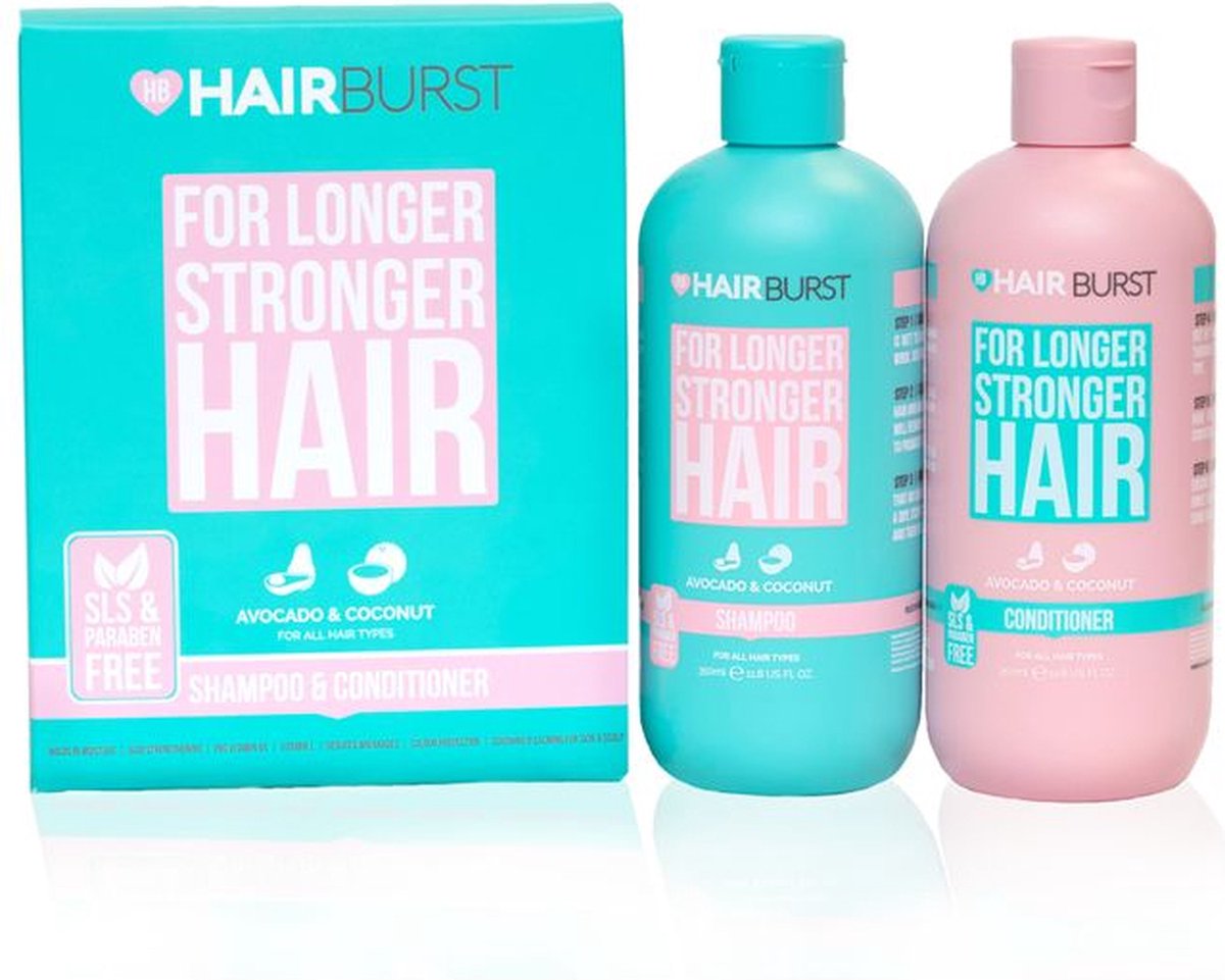 Hairburst Duo Shampoo and Conditioner for Longer & Stronger Hair
