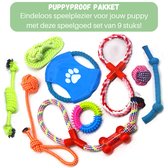Honden Speelgoed - Speelgoed - Honden - 9 Stuks - Hondenspeelgoed - Puppy speelgoed - Baby speelgoed - Kauwspeelgoed - Hondenbal - Hondentouw