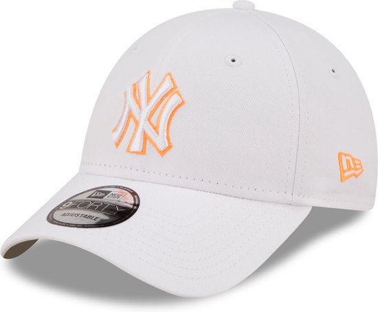 New Era 9fortyâ® New York Yankees Cap 60358125 - Kleur Wit - Maat 1SIZE