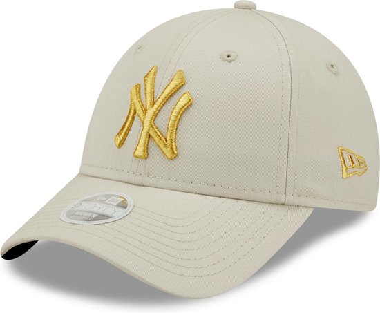 Casquette 9FORTY Stone des New York Yankees pour femme avec logo métallique